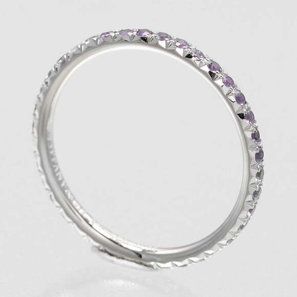 TIFFANY 18k Silver Eternity Ring - Picture 3 of 9